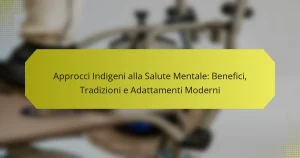 Approcci Indigeni alla Salute Mentale: Benefici, Tradizioni e Adattamenti Moderni