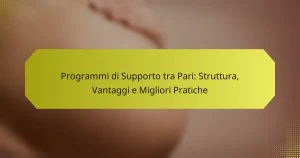 Programmi di Supporto tra Pari: Struttura, Vantaggi e Migliori Pratiche